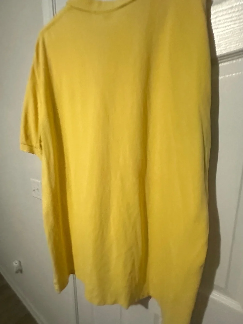Ralph Lauren Green Pony Embroidered Yellow Polo